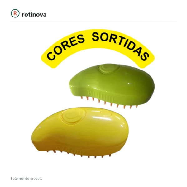 Foto principal de Escova a Vapor Recarregável para Pets