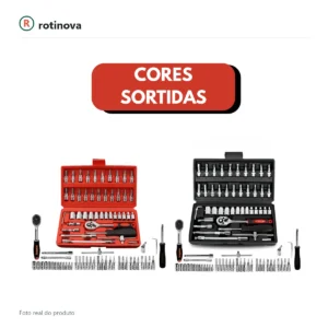 Foto principal de Jogo de Ferramentas com 46 Peças e Maleta